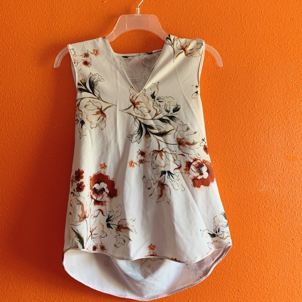 Zara Flowered Blouse - Picture 5 of 5